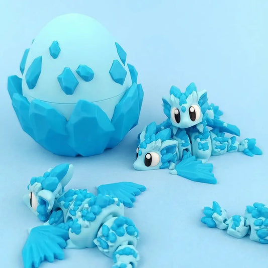 Mini Dragón - Cristal de Hielo