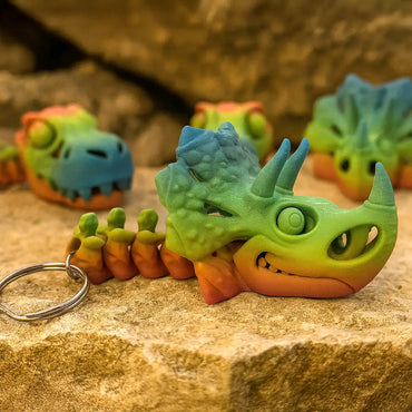 Llaveros de Dinosaurios 3D