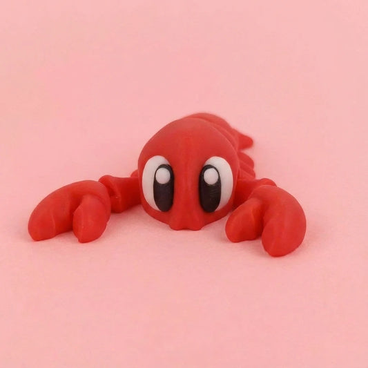 Lobi la Langosta Fuerte figura articulada sostenible | Wompy Pals