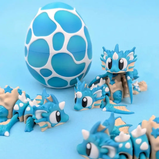 Mini Dragón - Marino con Concha