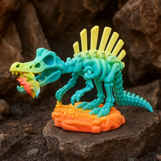 Spinosaurus articulado 3D