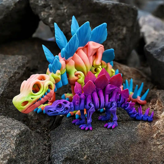 Estegosaurus articulado 3D