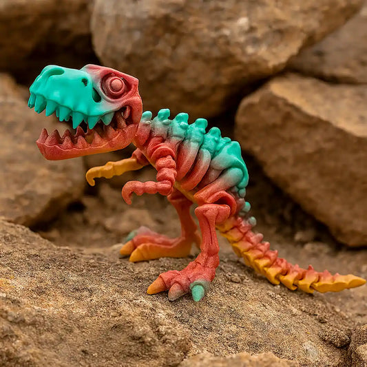 T-Rex articulado 3D