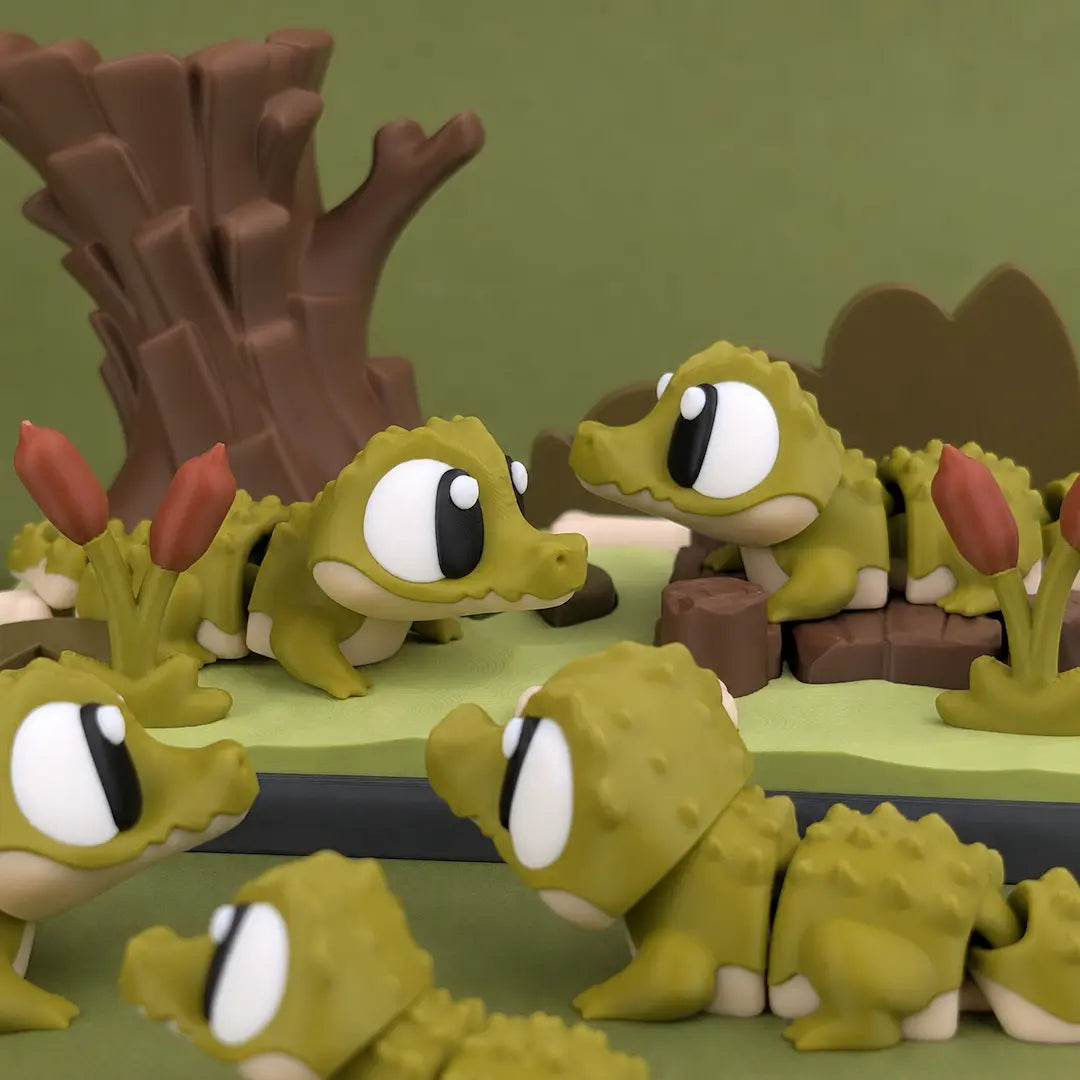 Drilo el Cocodrilo Curioso | Wompy Pals