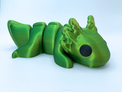 Axolotl Verde Seda