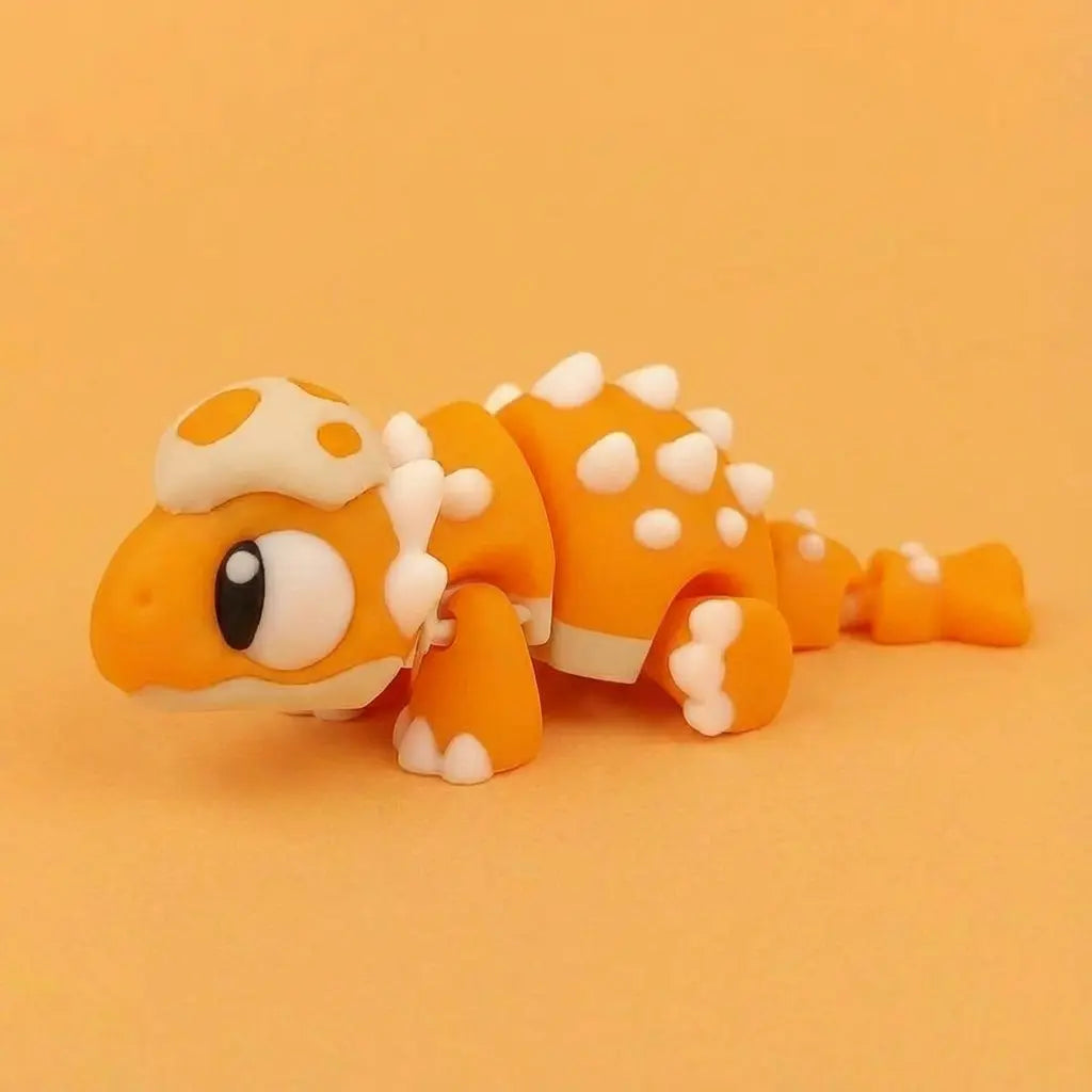 Bombo el Dino Martillín figura articulada sostenible | Wompy Pals
