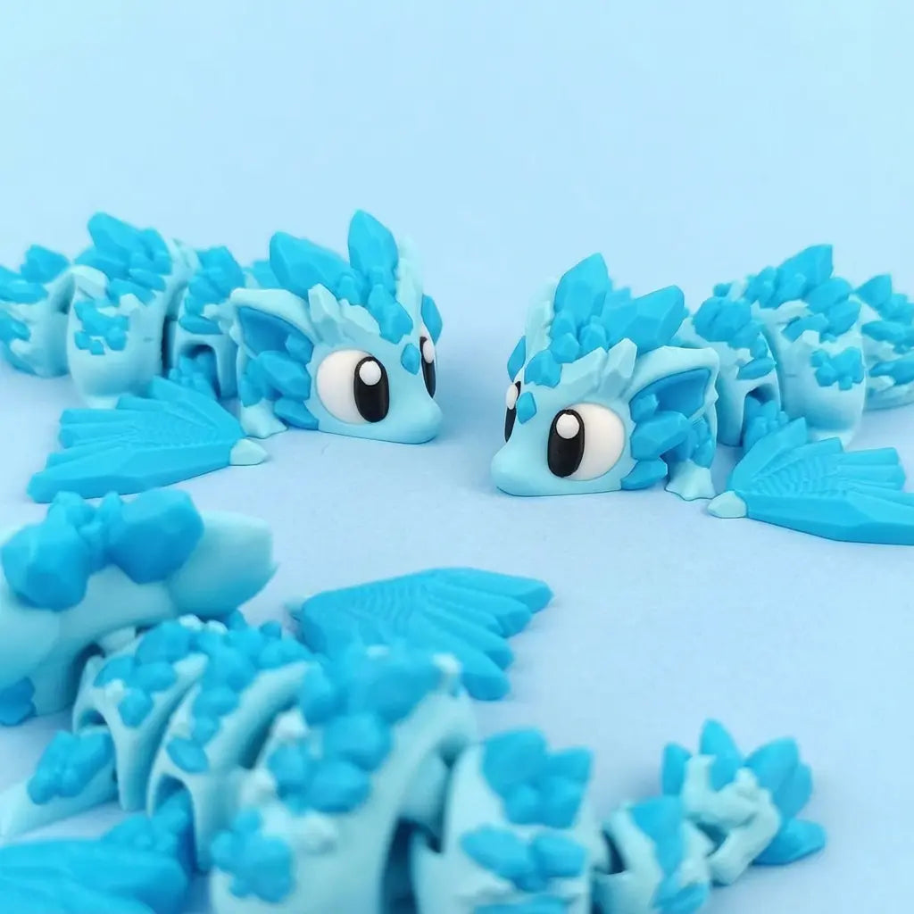 Mini Dragón - Cristal de Hielo