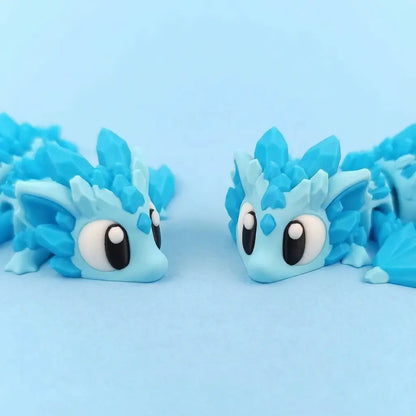 Mini Dragón - Cristal de Hielo