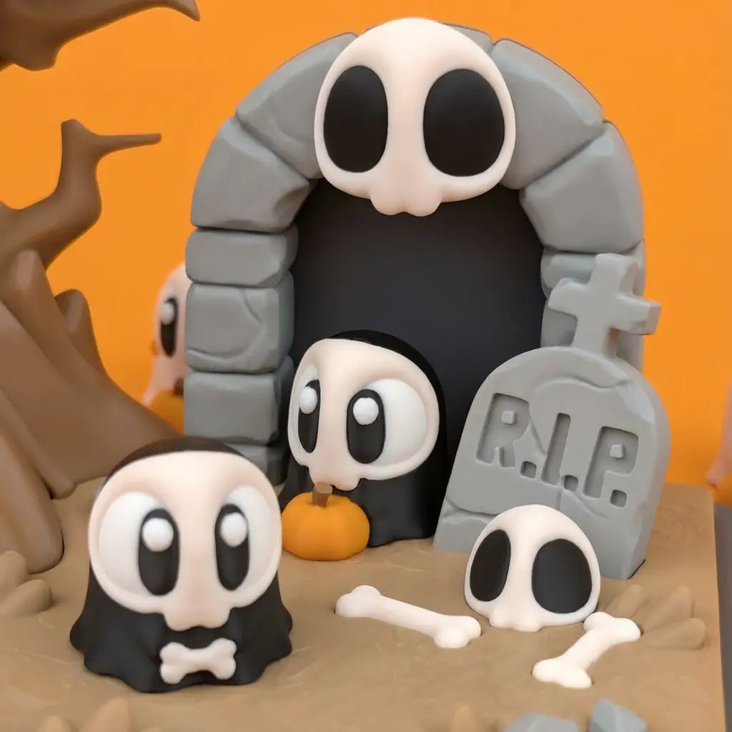 El Parque Fantasmagórico set juego simbólico fabricado en Mallorca | Wompy Pals