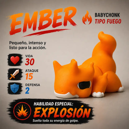 Ember el Chonk de Fuego 🔥 | Chonk Pals