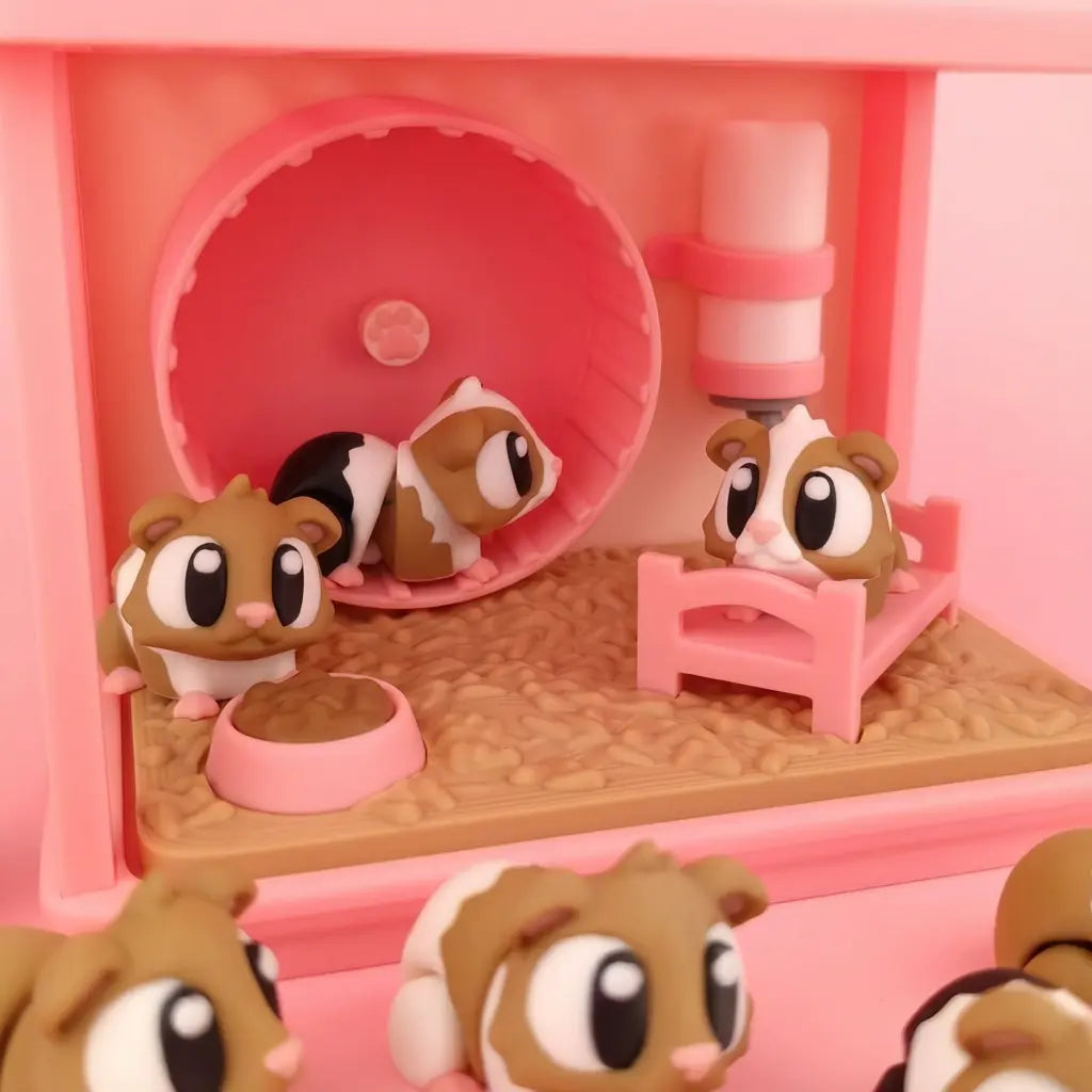 La Casita del Cobaya playset juego simbólico | Wompy Pals