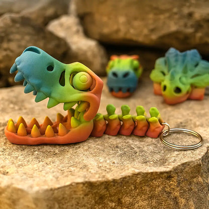 Llaveros de Dinosaurios 3D