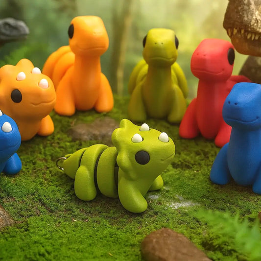 Llavero Dinos 3D