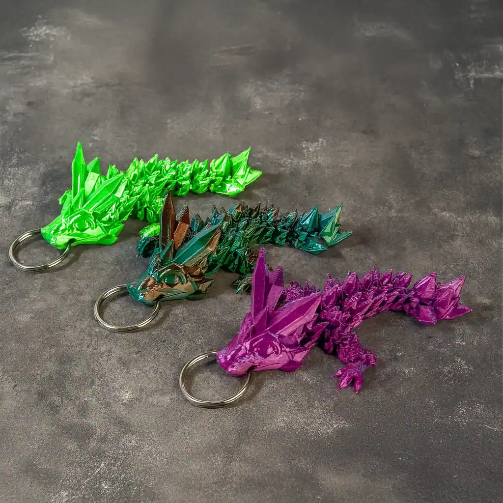 Llaveros de Dragón 3D