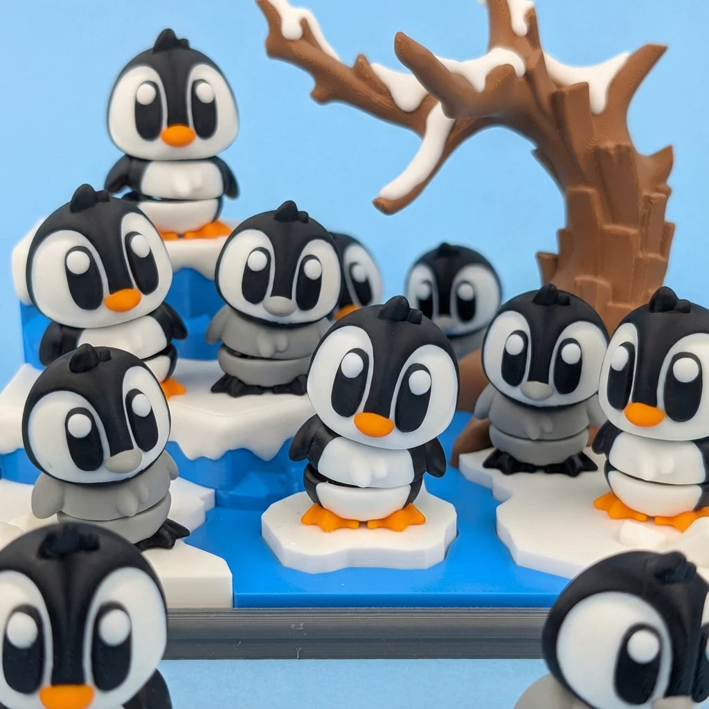 Milo el Pingüino Deslizante