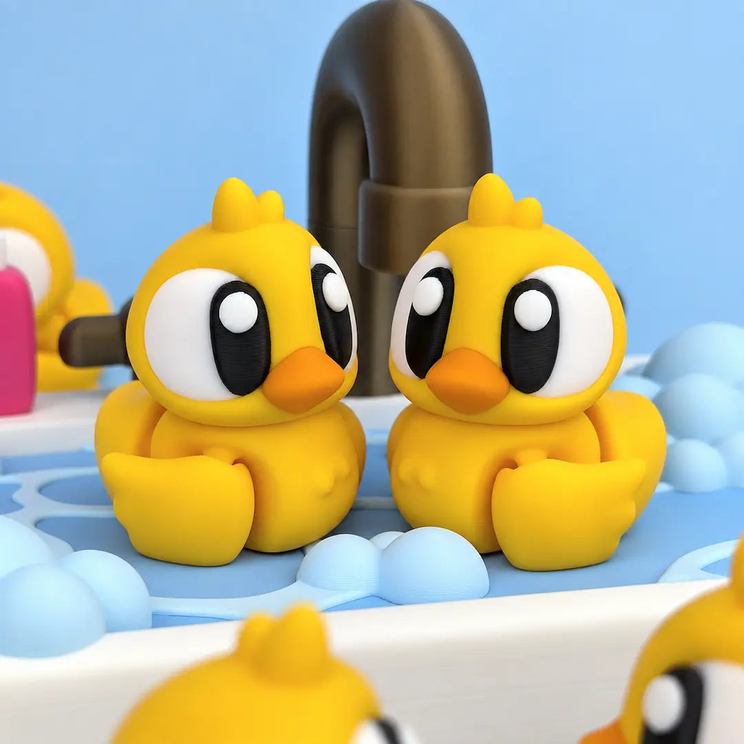 La Hora del Baño de los Patitos | Burbujas y Diversión Wompy