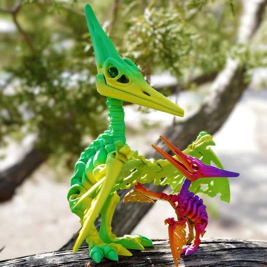 Pterodactilo articulado 3D
