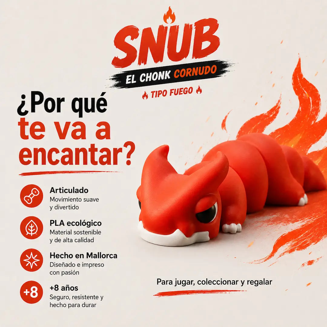 Snub el Chonk Cornudo 🦏 | Chonk Pals
