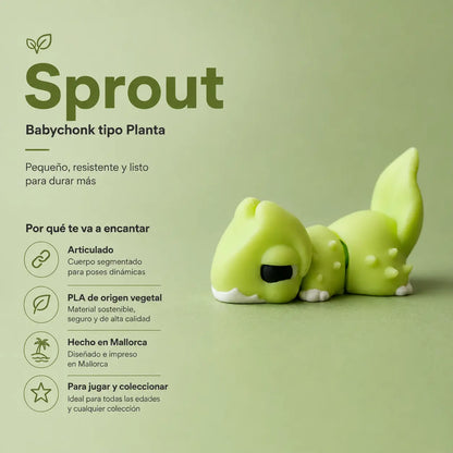 Sprout el Iniciador Verde 🌱 | Chonk Pals