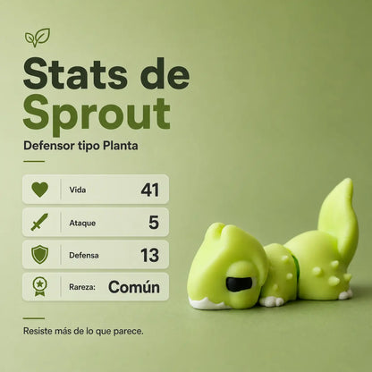 Sprout el Iniciador Verde 🌱 | Chonk Pals