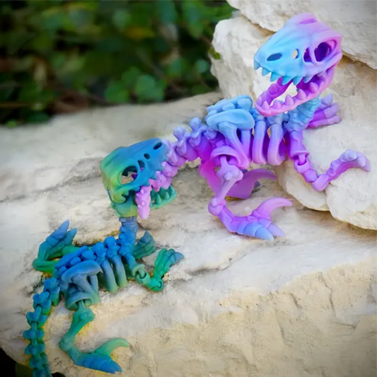 Velociraptor articulado 3D