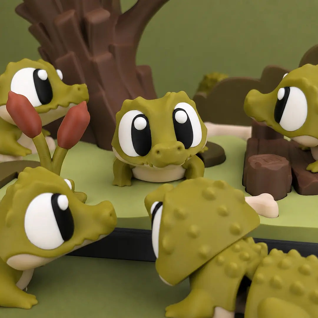 Drilo el Cocodrilo Curioso | Wompy Pals