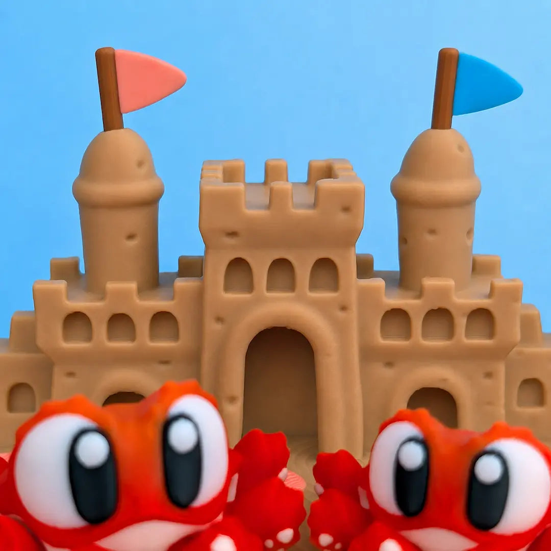 El Castillo de Arena de los Cangrejos | Playa y Construcción Wompy