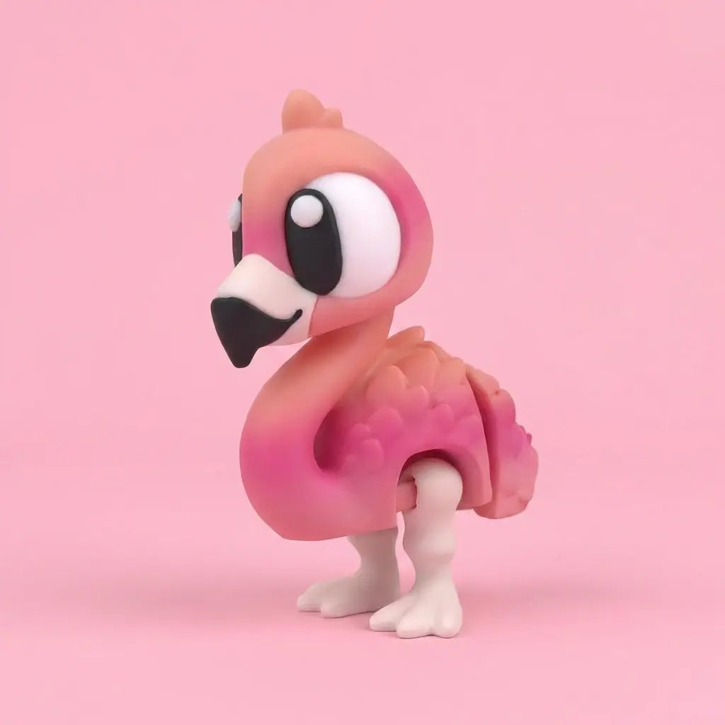 Rosa la Flamenca Tropical 🦩🏝️ | Wompy Pals Elegancia y Color