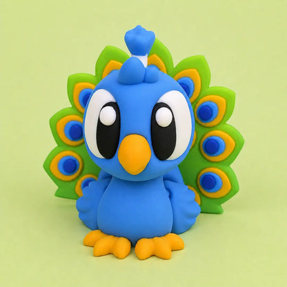 Zafi el Pavo Real Radiante | Wompy Pals