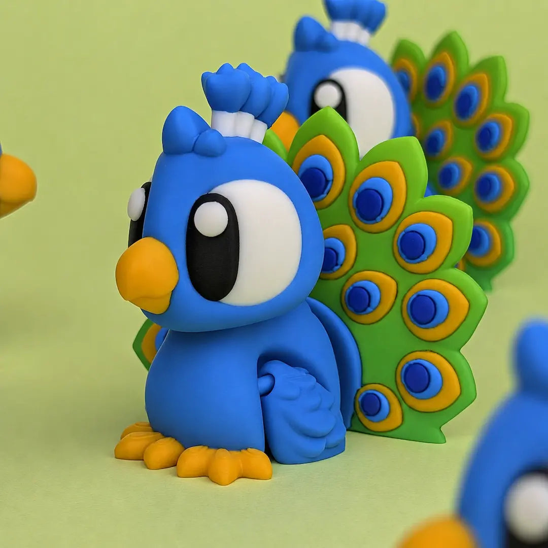 Zafi el Pavo Real Radiante | Wompy Pals
