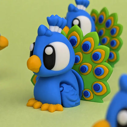 Zafi el Pavo Real Radiante | Wompy Pals